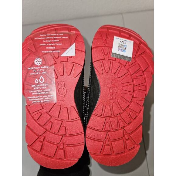 New! UGG Taney Weather Winter Boot Unisex Kids Size US 8 Black $90 - Picture 6 of 12